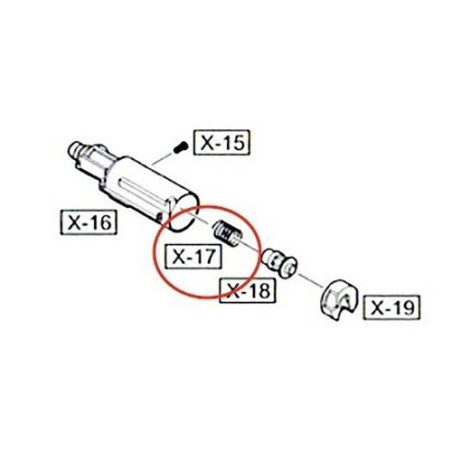 Cylinder Valve Spring for WE XDM
