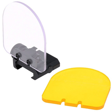 PROTECTEUR POINT ROUGE PLIABLE NOIR FMA