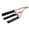 1300mah 11.1V 3 pcs type lipo battery