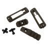 Kit rail pour garde main commando Black