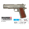 SWISS ARMS 1911 SEVENTIES STAINLESS PISTOL 4,5mm culasse mobile /C6