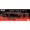 Swiss Arms SAS 10 NOIR avec bipieds chargeur 0,2 BB's