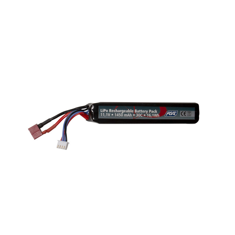 Batterie ASG 11,1V 1450 mAh 16,1 Wh 30 C LiPo TP