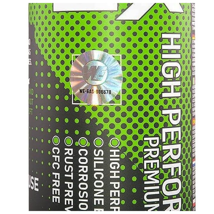 WE 2X High Performance Premium Green Gas 800ml