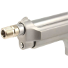 WE pistols silencer adaptor - short, stainless steel