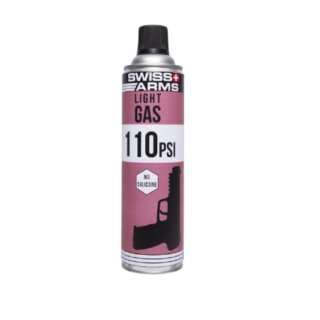 Bouteille de gaz Swiss arms 5-7 Light (110 PSI) sec 600ml