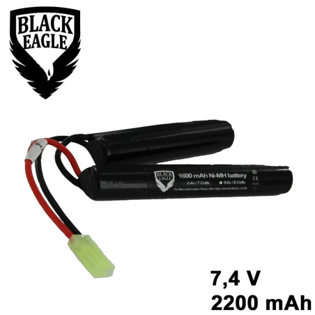 2200mah 7.4V 30C lipo battery nunchuck type with small tamiya