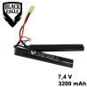 3200mah 7.4v nunchuck type liion battery