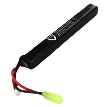 1500mah 11.1V stick type size:16*19*180mm with small tamiya