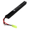 1500mah 11.1V stick type size:16*19*180mm with small tamiya