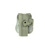 Glock type Holster (left) - olive drab