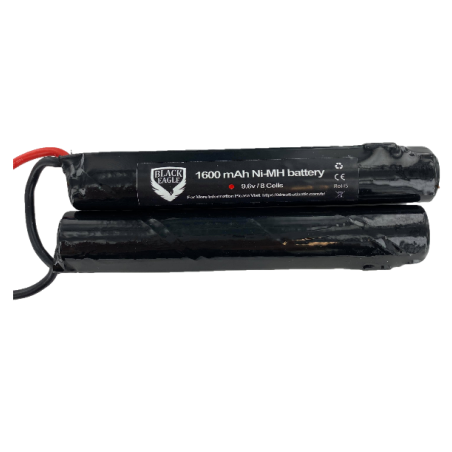 1600mah 9.6V nimh battery nunchuck type with small tamiya