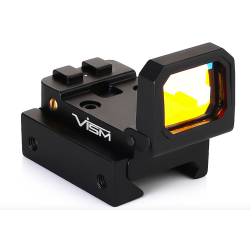 Vism Folidng Sight with the 20mm Rail Mount Noir