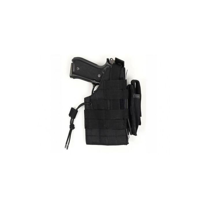 MOLLE pistol holster glock sided BLACK