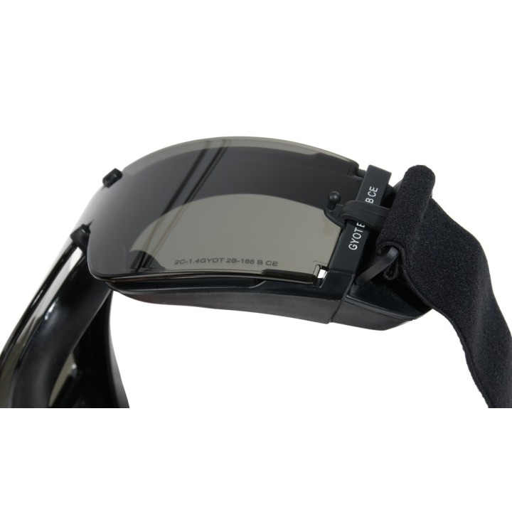 Goggles Airsoft Black Anti-fog | Delta Tactics 800