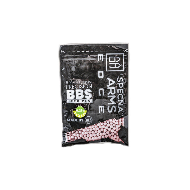 Specna Arms EDGE Tracer Precision BBs 0.25 g - 1000 BBs – Red