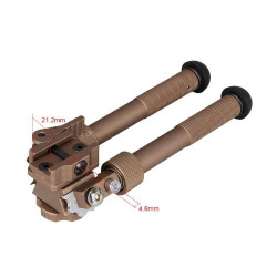 bipied ajustable réglage en hauteur