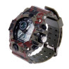 MONTRE TACTIQUE ANALOGIQUE ET DIGITALE NOIRE camo
