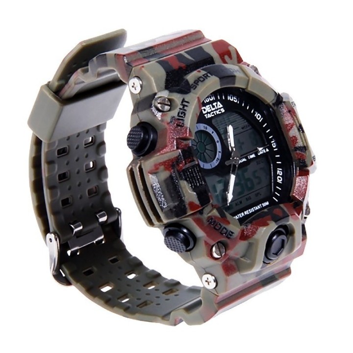 Montre tactique camouflage homme - Résistante et étanche pour airsoft