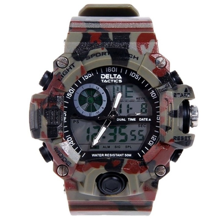 Montre tactique camouflage homme - Résistante et étanche pour airsoft