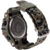 MONTRE TACTIQUE DIGITALE NOIRE camo vert