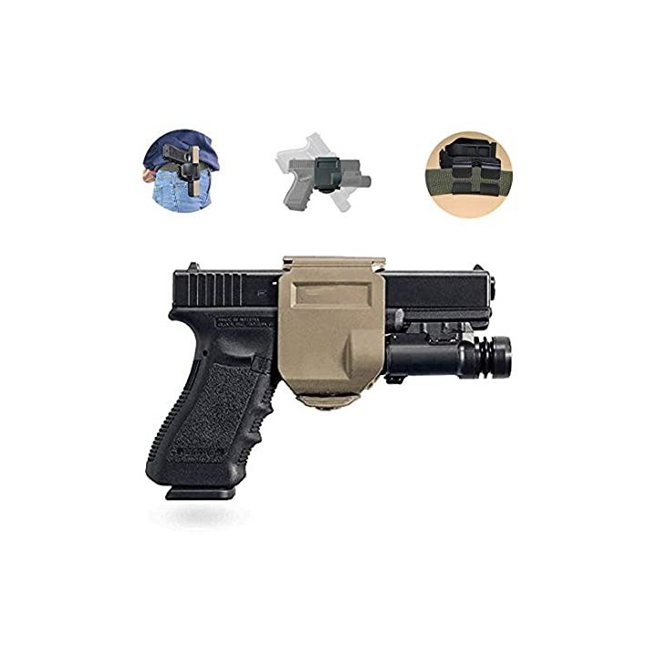 G BF CD Style Glock Holster NOIR - Holsters