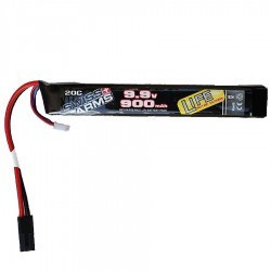 Batterie airsoft SWISS ARMS par Intellect LiFe 900mAh 20C 9.9V