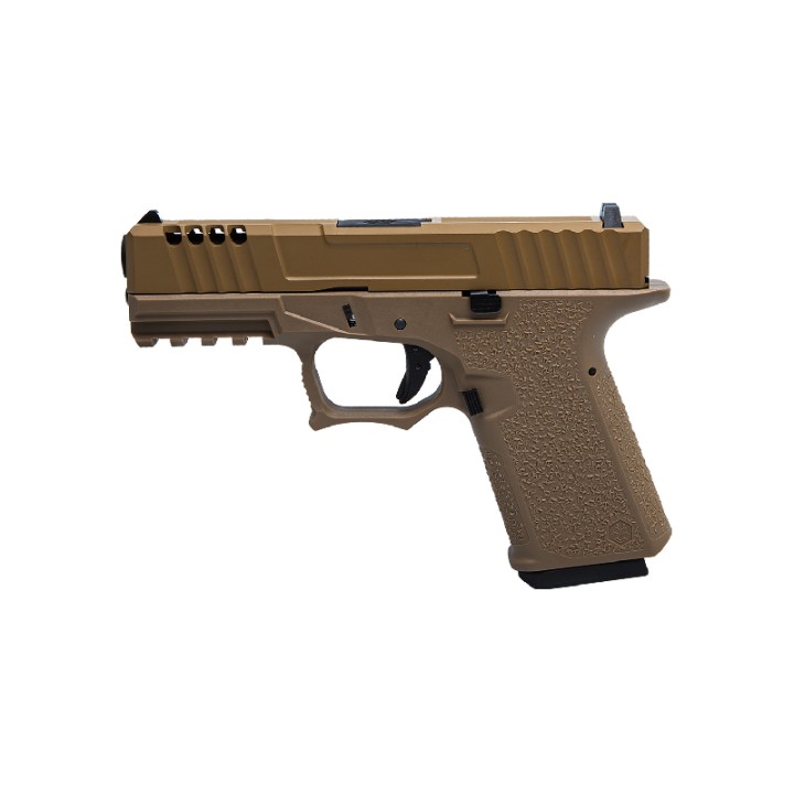 Réplique de poing AWCustom VX9 GBB dans la gamme VX Series - Tan
