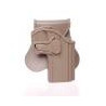 Amomax Holster pour Taurus 24/7 et CZ75D Gen2 - couleur : Dark Earth, Sens : Droite