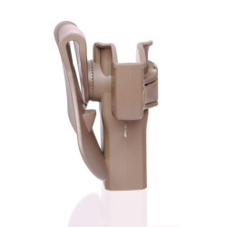 Amomax Holster pour Taurus 24/7 et CZ75D Gen2 - couleur : Dark Earth, Sens : Droite