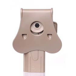 Amomax Holster pour STI HI-CAPA 2011 GEN2 - couleur : Dark Earth, Sens: Droite