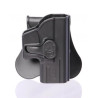 Amomax Holster pour Glock 34 Gen 2 - couleur : Noir, Sens : Droite