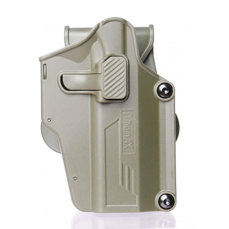 Amomax Holster PER-FIT Multi ajustable GEN 2 - couleur : od ( vert ) olive, Sens : Droite
