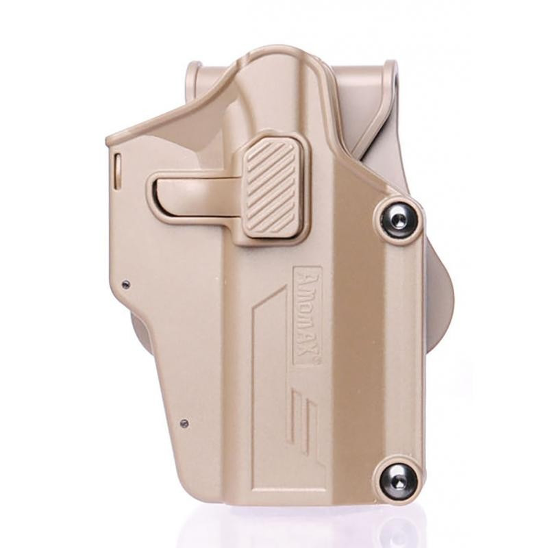Amomax Holster PER-FIT Multi ajustable GEN 2 - couleur : Dark Eatrh, Sens : Gauche