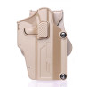 Amomax Holster PER-FIT Multi ajustable GEN 2 - couleur : Dark Eatrh, Sens : Gauche