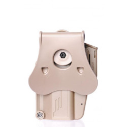 Amomax Holster PER-FIT Multi ajustable GEN 2 - couleur : Dark Eatrh, Sens : Droite