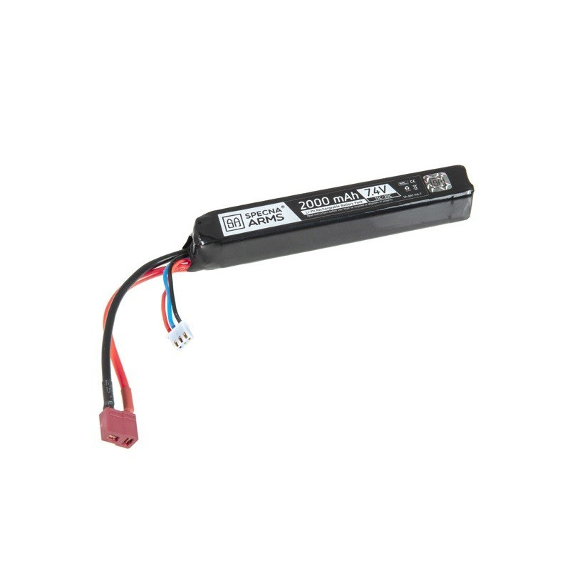 LiPo 7,4V 2000mAh 15/30C Battery - T-Connect (Deans) emballagé abimé