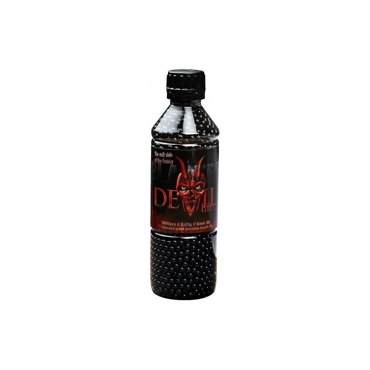 Billes, Blaster Devil, 0,43g, 3000pcs.en Bouteille