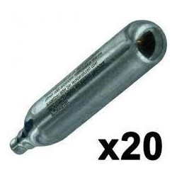 Cartouches CO2 12g pour airsoft – Lot de 20 sparclettes