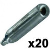 Cartouches CO2 12g pour airsoft – Lot de 20 sparclettes
