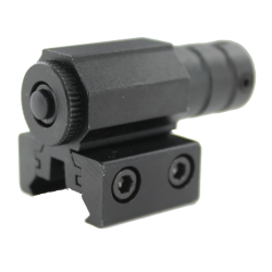 mini red laser with rail