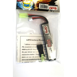 BATTERIE LI-PO 11.1V 900mAh3*551890P stick OPS