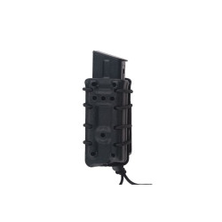 SMC Single Stack Magazine Pouch with flocking (50mm) - black