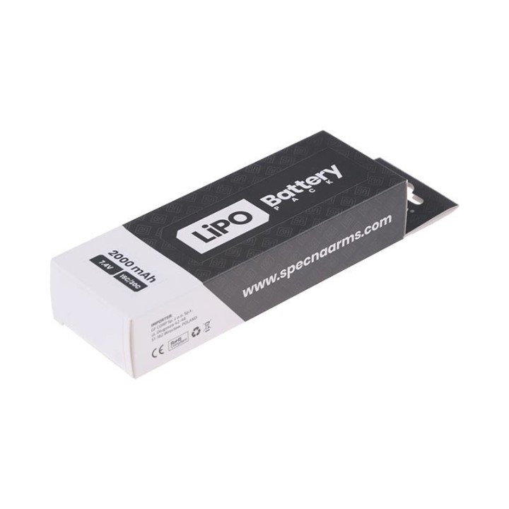 LiPo 7,4V 2000mAh 15/30C Batteie - Tamiya
