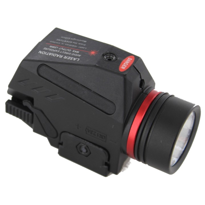 Flashlight with laser Black Eagle