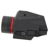 Flashlight with laser