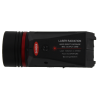 Flashlight with laser