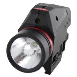 Flashlight with laser Black Eagle