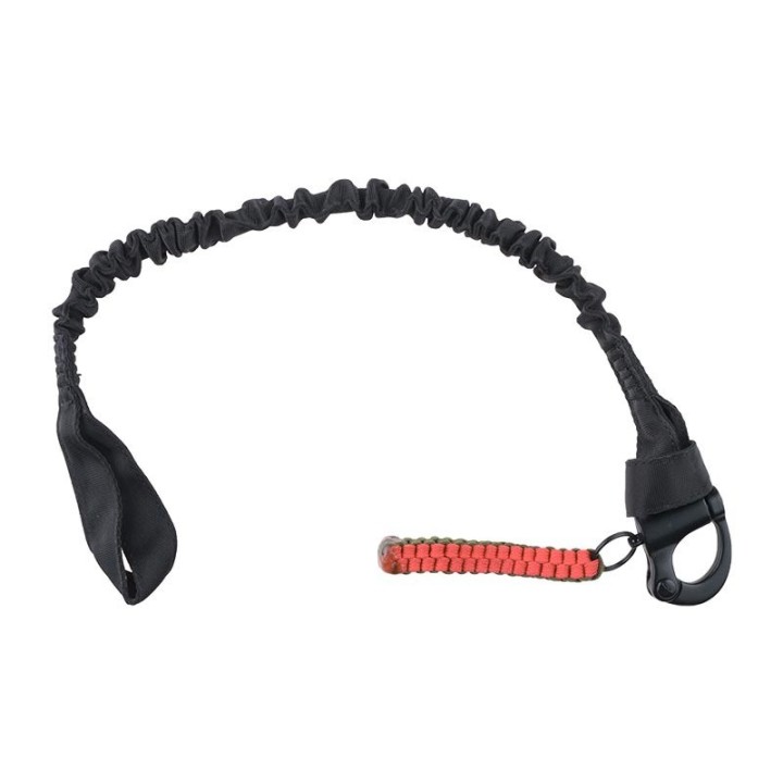 Longe Tactique - Couleur Noire équipement tactique pour airsoft