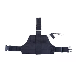 Plateforme de cuisse Molle 1 sangle Black Black Eagle